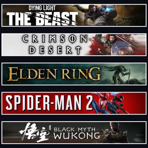 Beast +Crimson +Elden +Spider 2 +Wukong